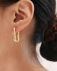 Picture of Minimalist Hoop Earrings(Gold)