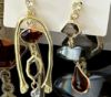 Picture of Rhinestone Decor Geometric  Drop Earrings