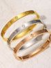 Picture of Rose Gold Stainless Steel Bracelet 
