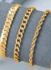 Picture of 3pcs/set Stainless Steel Minimalist Bracelet 